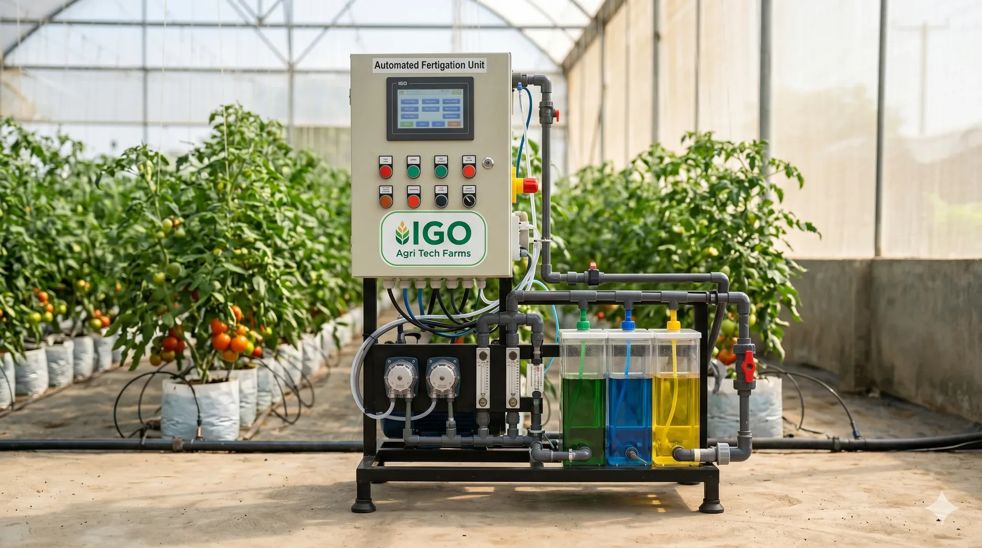 Automated Fertigation and Nutrient Delivery